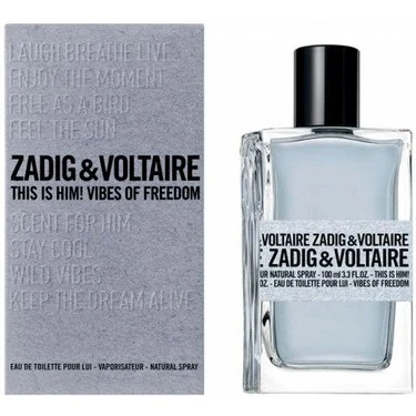 Zadig Voltaire This Is Him Vibes Of Freedom Erkek Parfümü Edt 100ml İTHAL